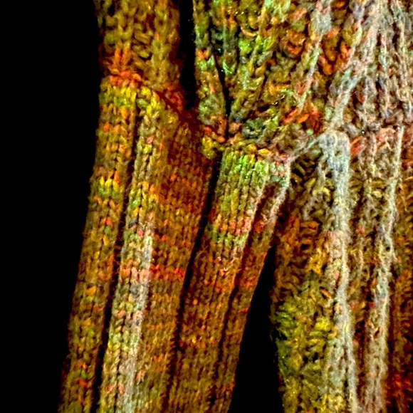 Cable Knit Cardigan Sweater - Picture 2 of 12